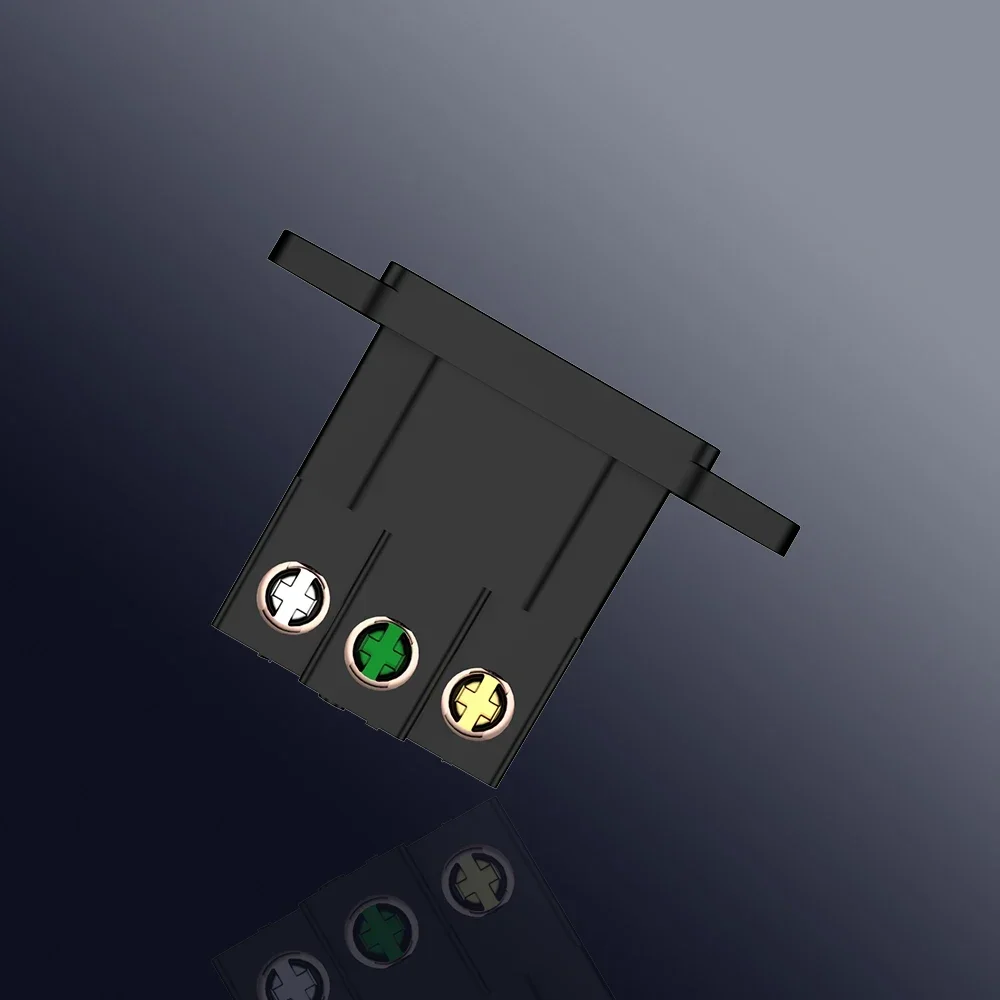 VI06BC Высокое качество Viborg HI-End аудиокласс из чистой меди IEC входная розетка аудио