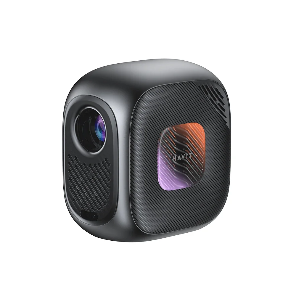 Умный портативный светодиодный мини-проектор Havit PJ215 PRO 4K беспроводной домашний