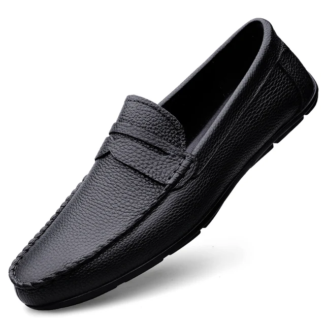 Luxury Genuine Leather Men Shoes Comfy 