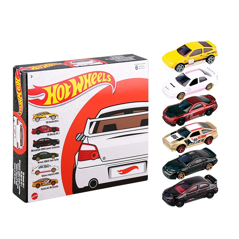 Оригинальный автомобиль Hot Wheels премиум-класса 6 автомобилей литая под давлением