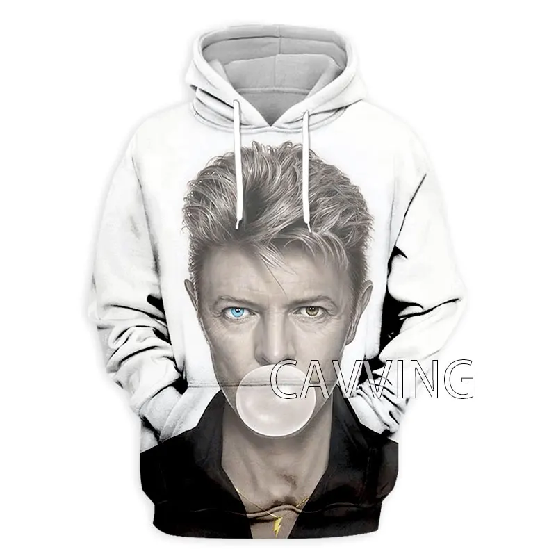 

Новая модная одежда David Legend Bowie с 3D принтом, уличная одежда, мужские толстовки, Женский пуловер с длинным рукавом, топы H03