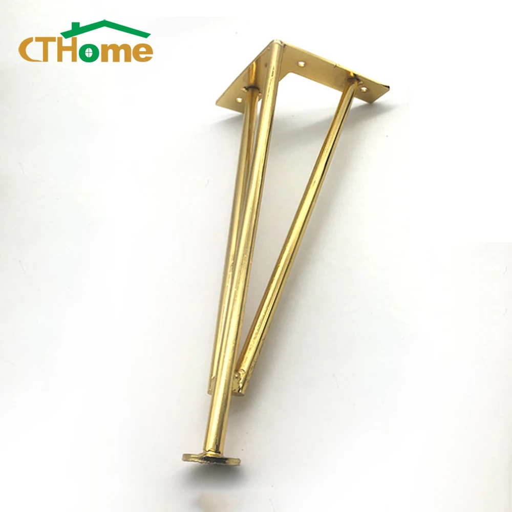 124pcs metal furniture legs for coffee table foot hardware adjustable replacement sofa chair leg bathroom kitchen cabinet feet free global shipping