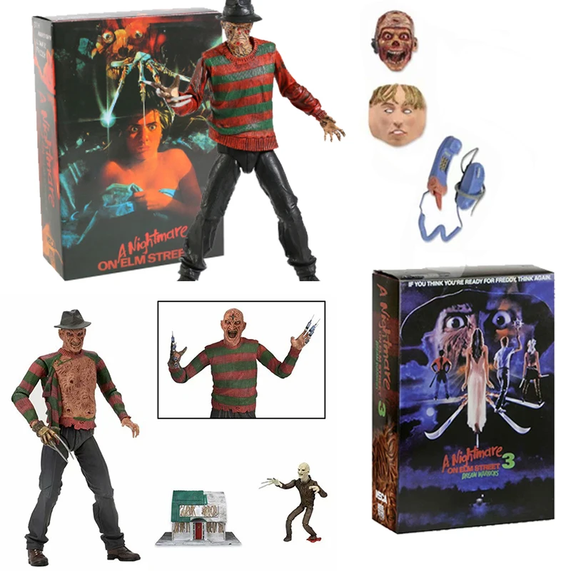 

NECA Freddy Krueger A "Кошмар на улице Вязов" ПВХ экшн-фигурки коллекционные игрушки куклы подарок