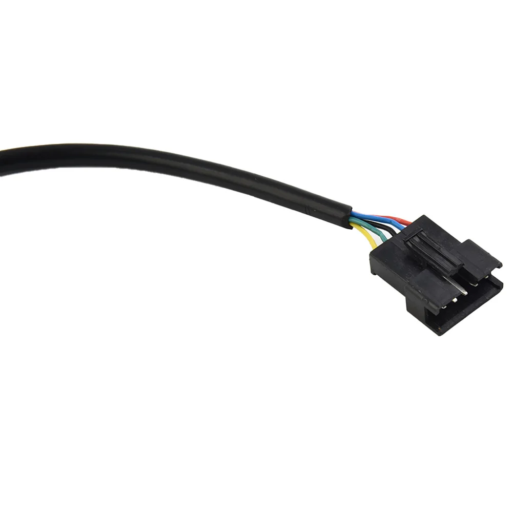 

Black Durable Band New Adapter Cable Cable 1pc 5pin For KT Display To SM Waterproof ABS Cable Electric Bicycle