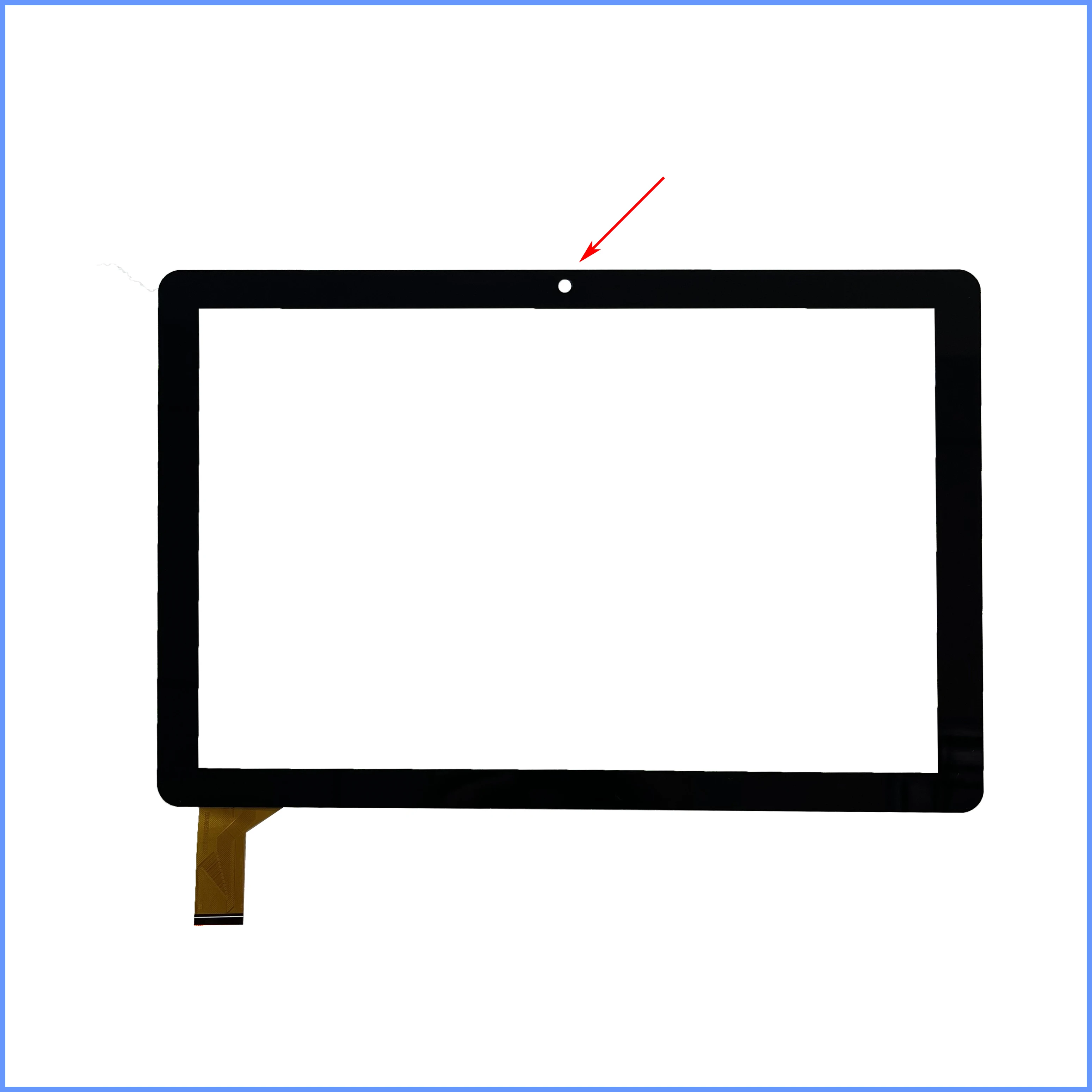 

10,1 дюймовый 45-контактный P/N CH-1020-FPC V1.0 внешний емкостный сенсорный экран планшета дигитайзер сенсор Замена Multitouch Pad панель