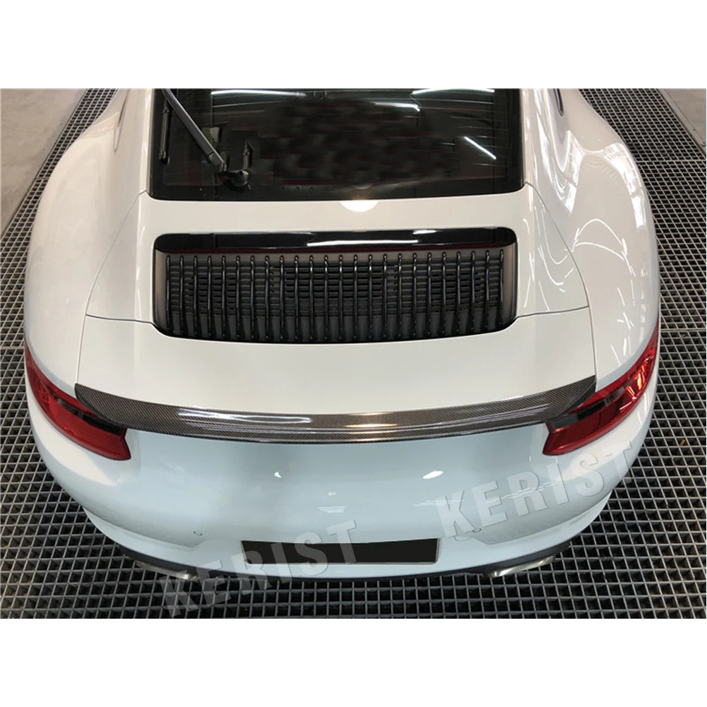 Спойлер для заднего багажника из углеродного волокна подходит Porsche 911 Carrera 991 2012 2013