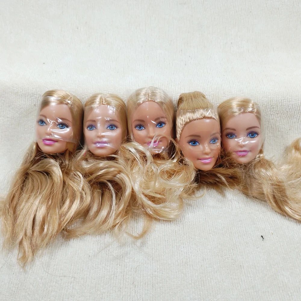 B20-F оптовая продажа 5 шт. европейская красота 1/6 OOAK NUDE кукольная голова с ушками
