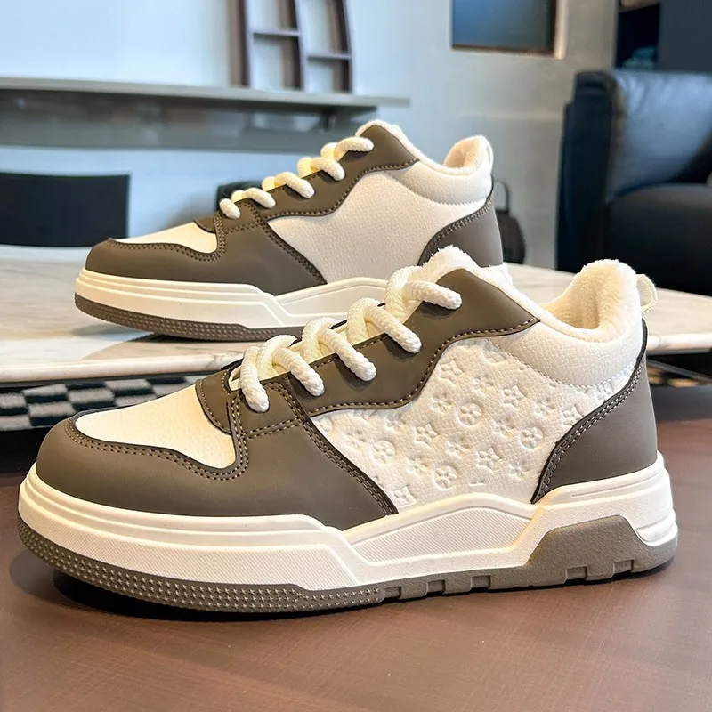 

Кроссовки спортивные женские на шнуровке, Вулканизированная плоская подошва, повседневная обувь для скейтборда, для бега, большие размеры до 44-го