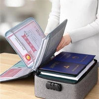 document storage bag briefcase travel a4 files card folder multi layer tickets passport organizers home functional file case