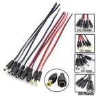 5 шт. 12 В DC силовой кабель штекер-гнездо адаптер Соединительный адаптер для камеры видеонаблюдения системы безопасности 5,5*2,1 мм w1