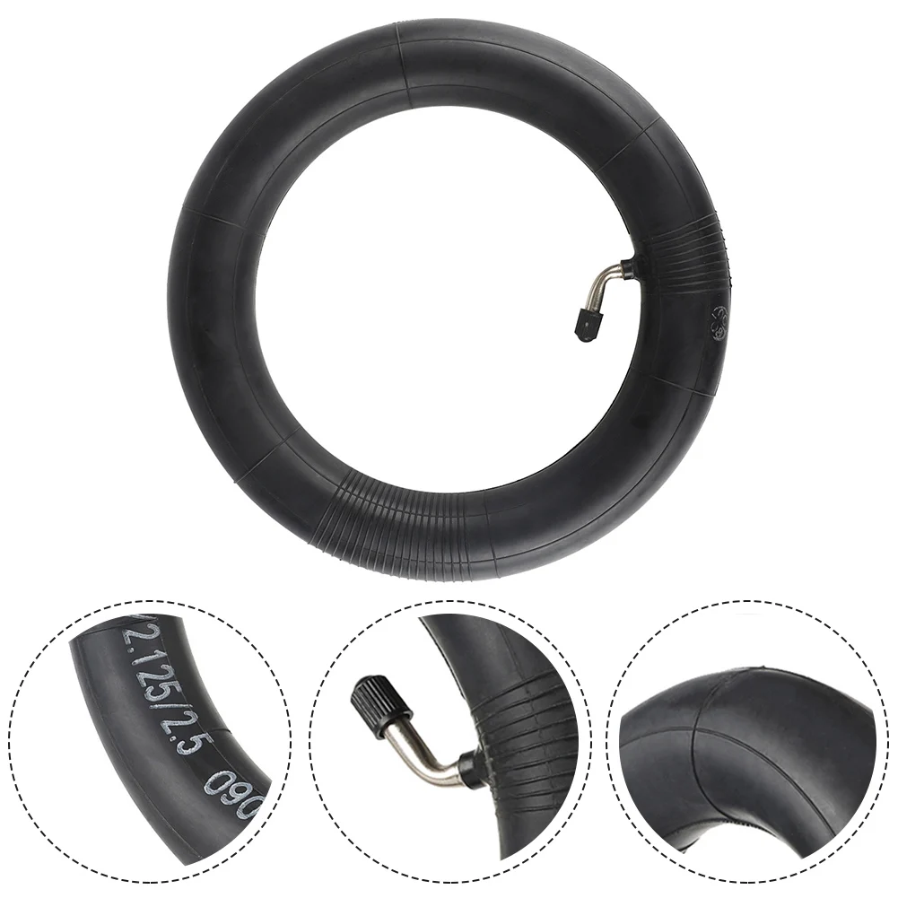 

10 Inch Electric Scooter Inner Tube 10X2.0/2.125/2.50 Rubber Tyre 90 Degree Valve Tire Replacement E-scooter Accessories