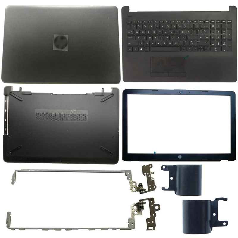 

NEW Laptop LCD Back Cover/Front Bezel/Hinges/Palmrest/Bottom Case For HP 15-BS 15-BR 15-BW 15T-BR 15-BS 15Z-BW 924899-001