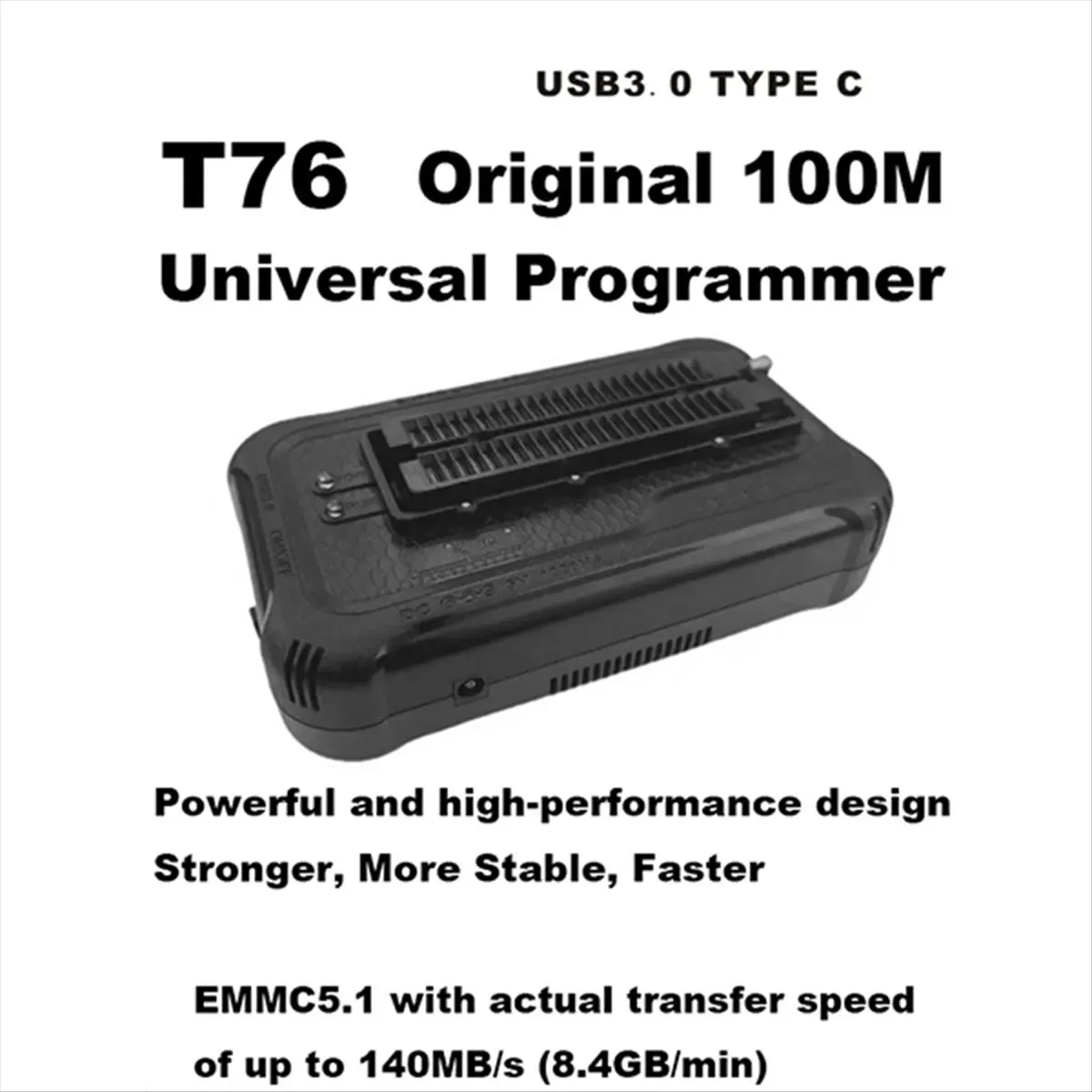 Фото ЛУЧШИЙ ВЫБОР) Универсальный программатор T76 USB3.0 для EEPROM, NOR, NAND, EMMC, MCU, GAL, адаптер Minpro/TL866II+TSOP48 №1
