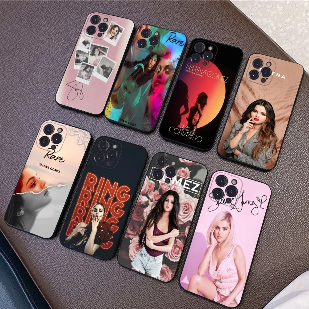Чехол для телефона S-Selena G-Gomez Singer мягкий силиконовый чехол iphone 16 15 14 13 12 11 Pro Mini XS MAX