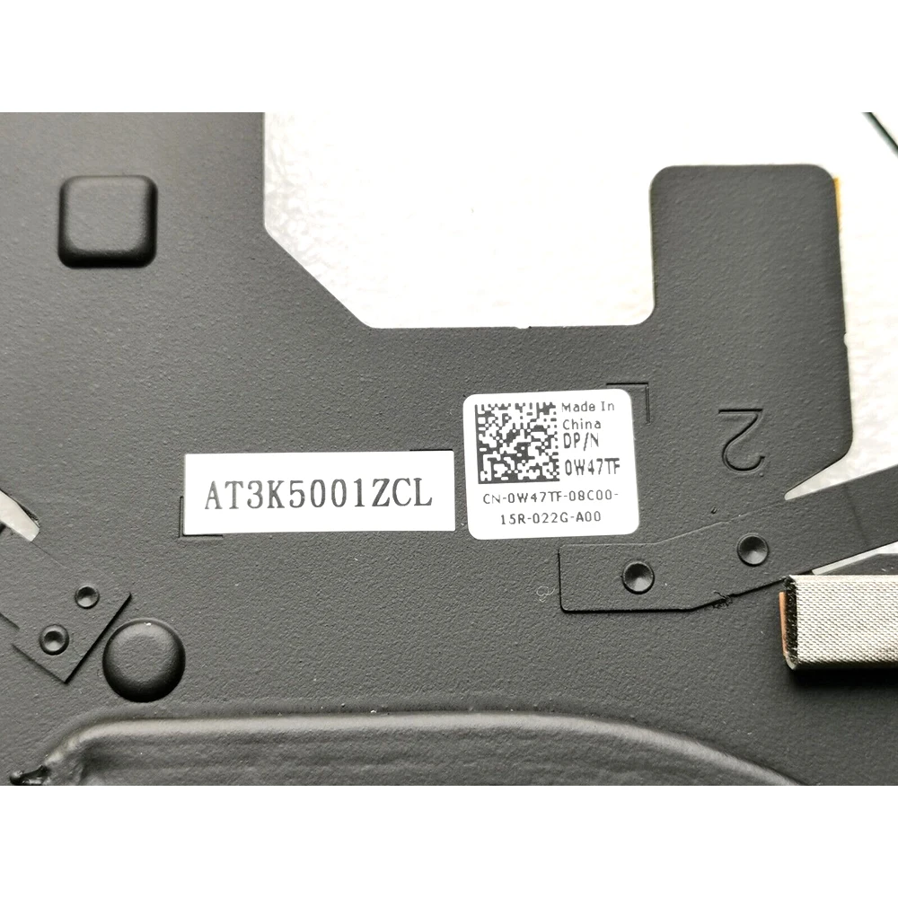 Радиатор и вентилятор для ноутбука DELL G15 5510 5511 5515 0W47TF W47TF AT3K5001ZCL новинка