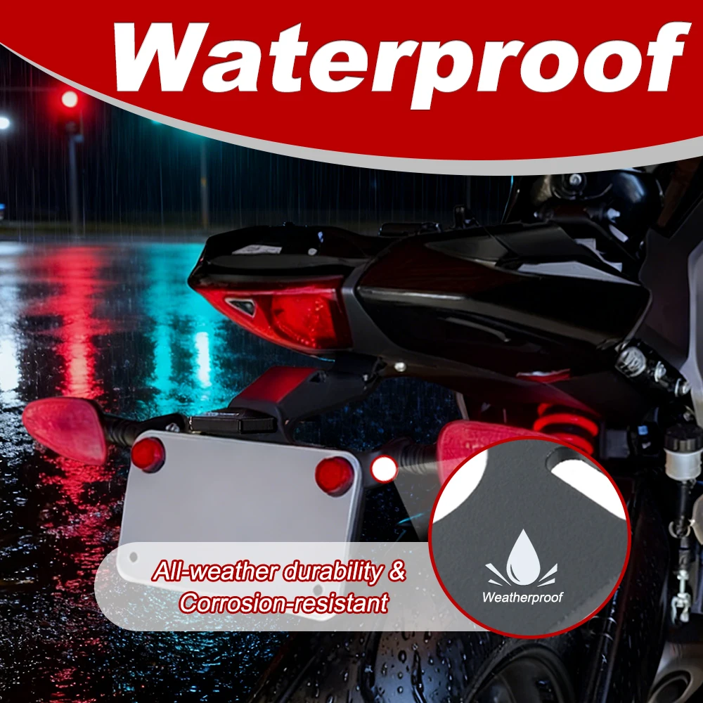 Фото НОВЫЙ Светодиодный держатель номерного знака (Tail Tidy Fender Eliminator) для мотоциклов Triumph Tiger 660 Sport и Sport 800 2025-2026 №5