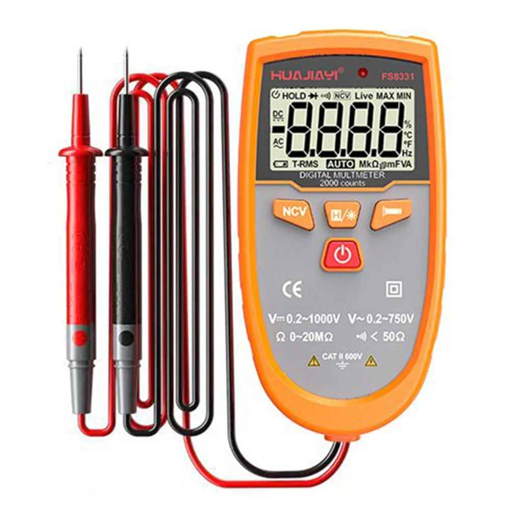 

FS8331 LCD Multimeter Digital Intelligent Multimeter Voltage Current Tester Industry Multimetro Digital Meter