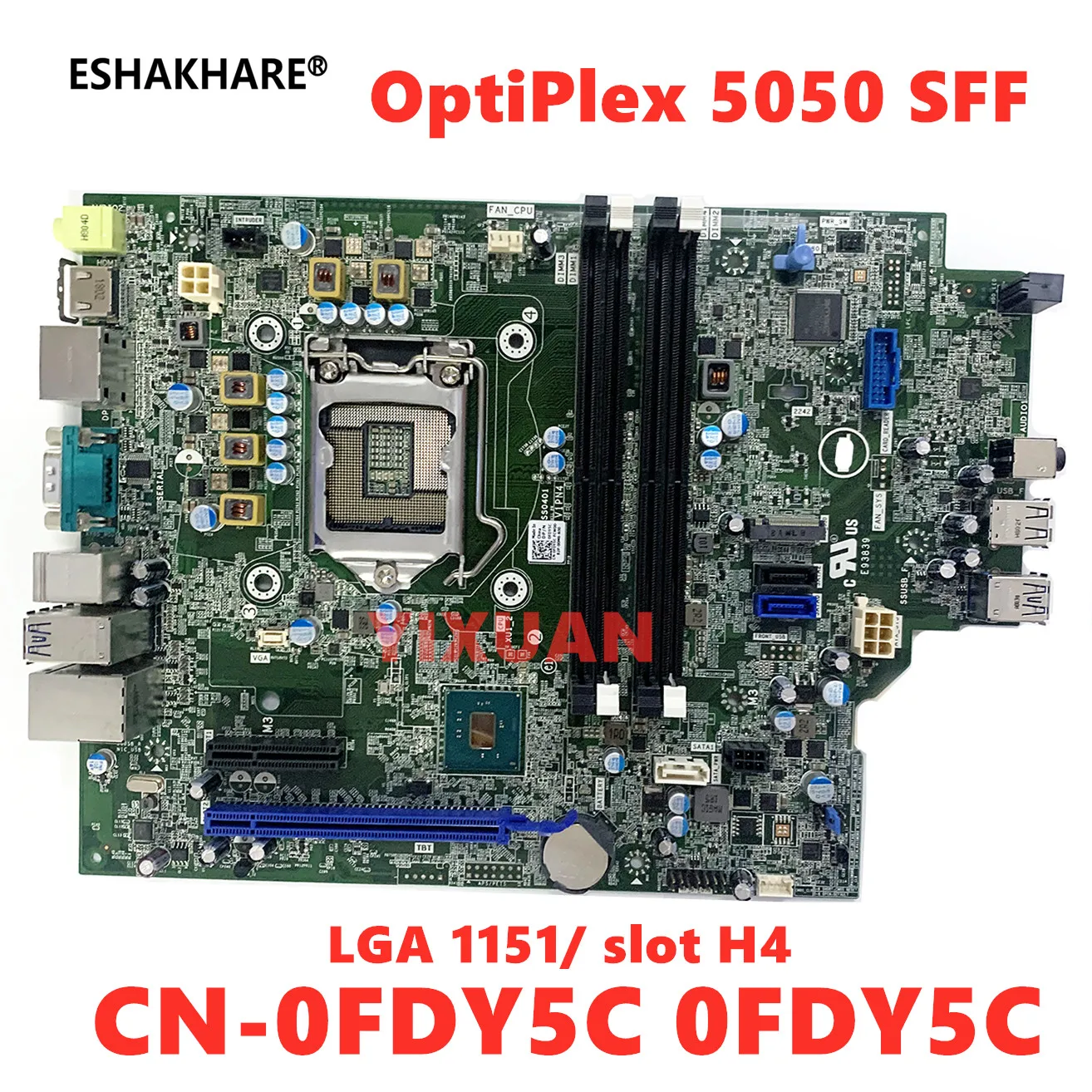 

for Dell OptiPlex 5050 SFF desktop motherboard LGA 1151/ slot H4 CN-0FDY5C 0FDY5C FDY5C DDR4 MB 100% test OK fast shipping