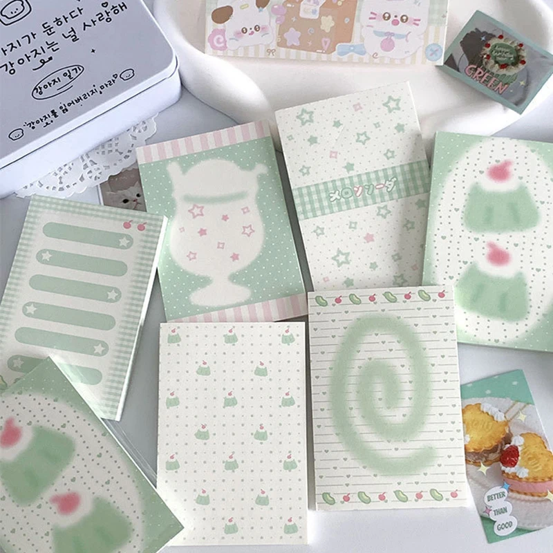 Милый мультяшный блокнот 50 листов Kawaii портативный нескользящий для сообщений