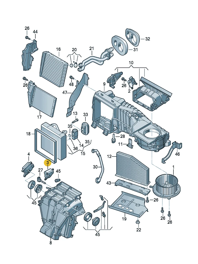 BOICY двигатель привода заслонки обогревателя кондиционера для Beetle Jetta Tiguan Passat CC Golf