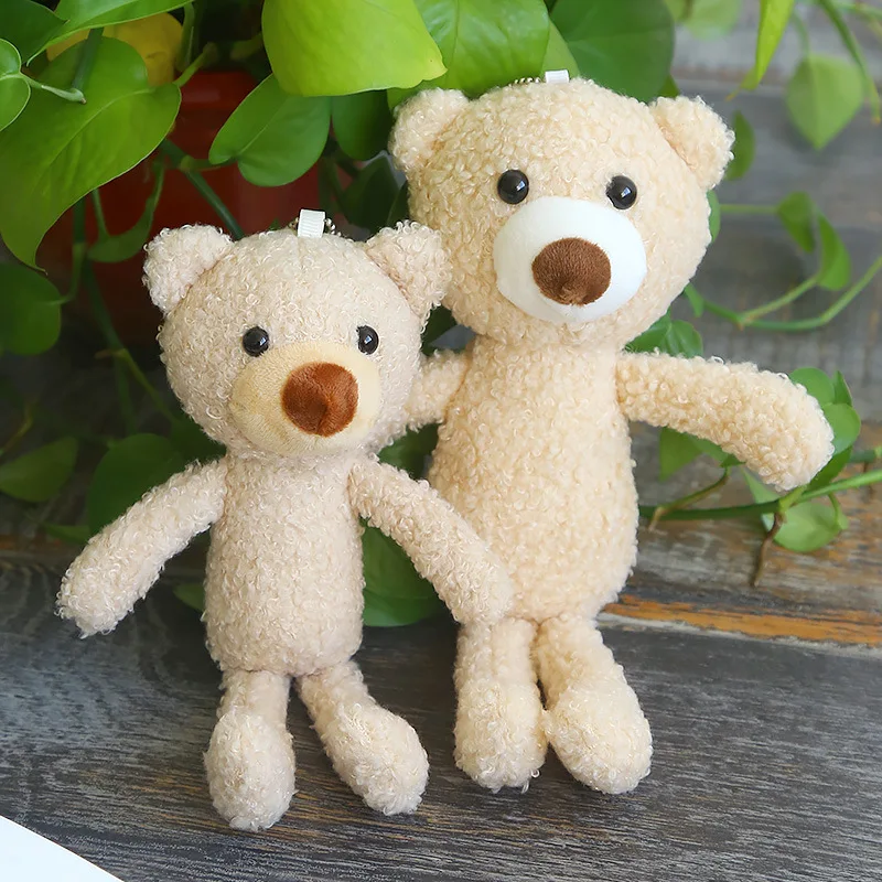 

Blast plush bear doll pendant cute teddy bear girl backpack net red doll hanging back cloth doll