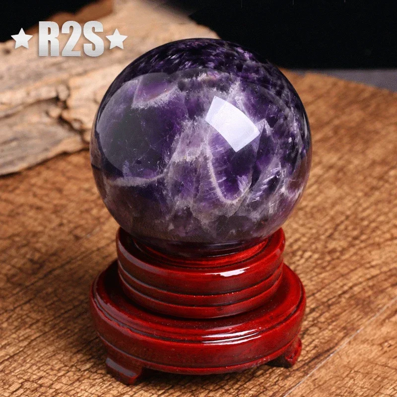Аметистовый массажный шар