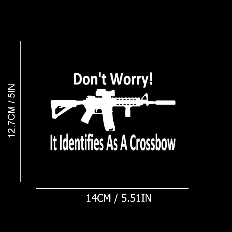 AR15 идентифицирует как Arbalet автомобильная наклейка для ноутбука бутылки с водой