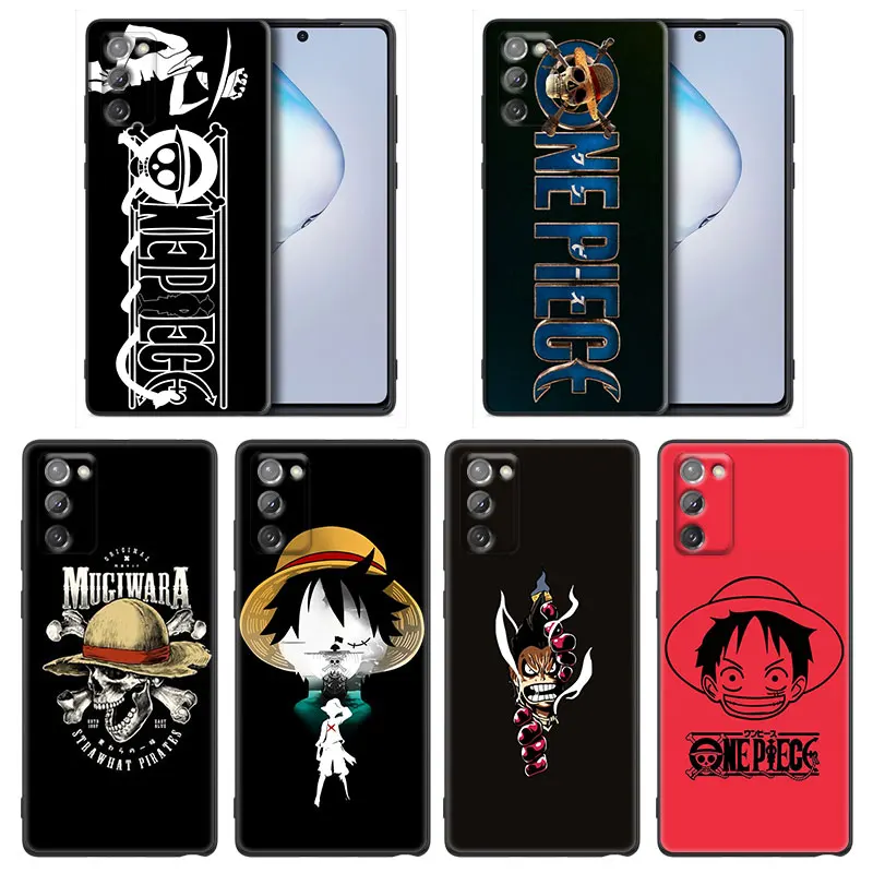 

One Piece Naruto dragon ball Logo Phone Case for Samsung Note 8 9 10 20 5G M11 M12 M30s M32 M21 M51 F41 F62 M11 Silicone Case