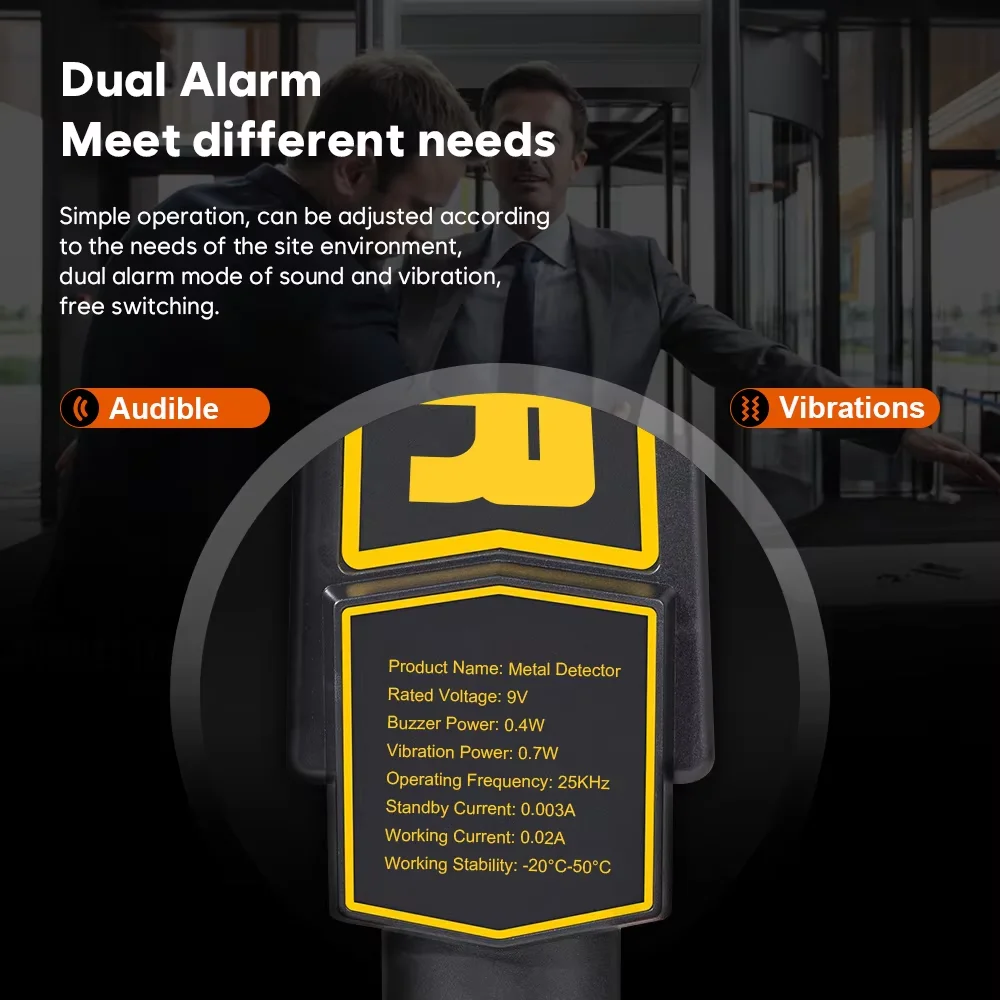 Высокочувствительный металлоискатель 9 В 6F22