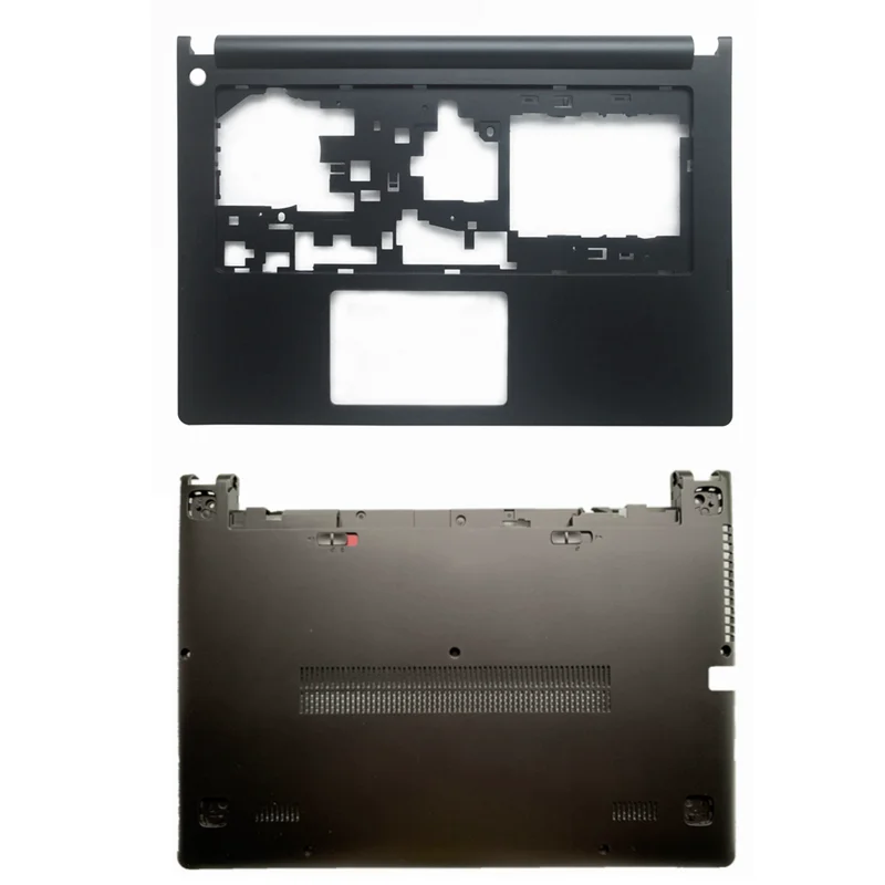 

NEW BLACK COLOR FOR Lenovo Ideapad S400 S405 S410 S415 C Shell Palmrest Cover /D shell Bottom Case