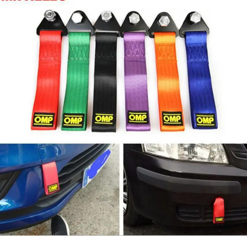 

Car Towing Bars High-Strength Nylon Tow Strap Universal Racing Tow Ropes Auto Trailer Towing Strap Drift Rally Emergency Tools