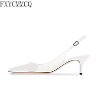 fxycmmcq 2022 summer trend 6 5cm low heel gradient fabric fashion single shoes women sandals a41 1
