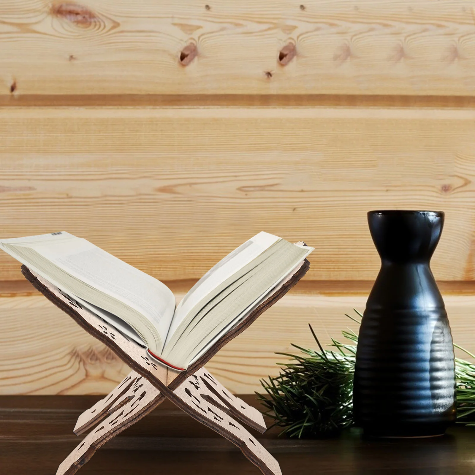 Деревянная подставка для книг Имама красивая книжная полка хранения малого