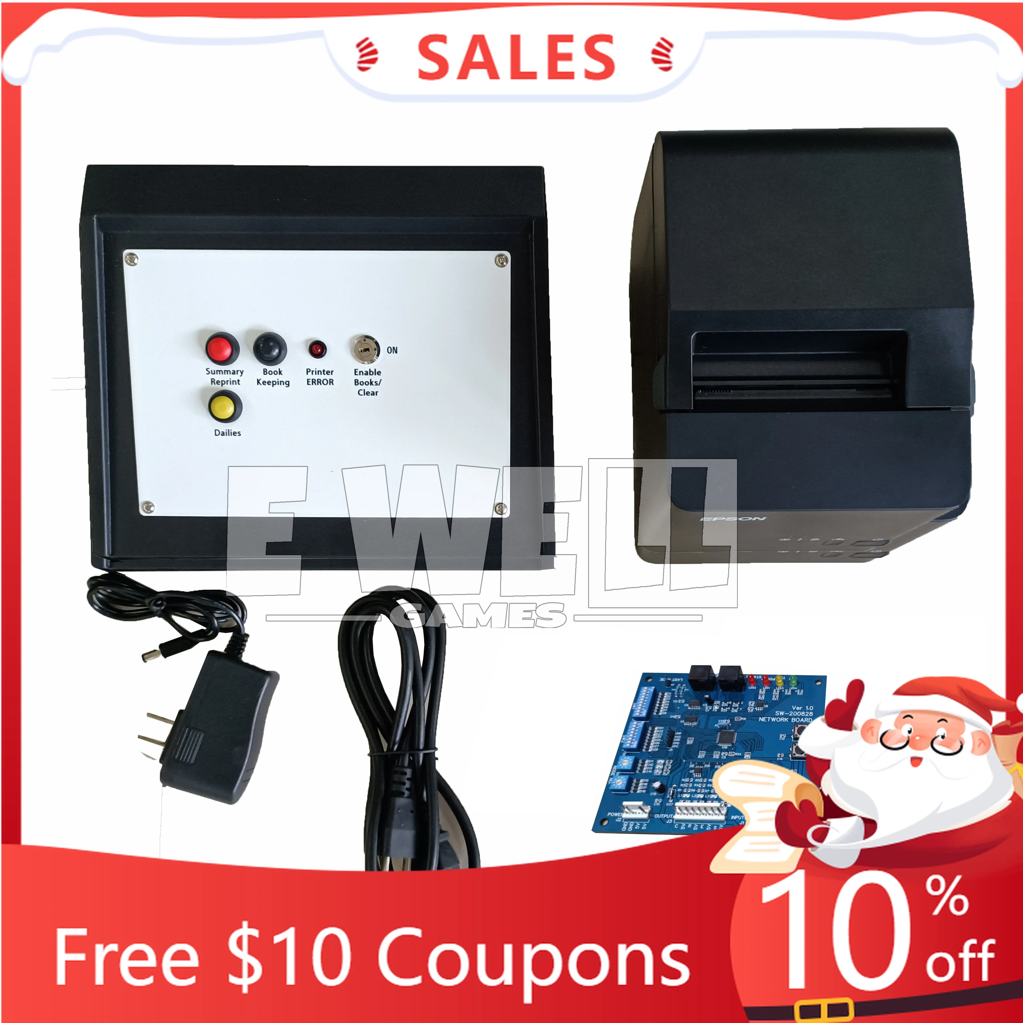 

Original Mutha Goose System, Blue Mini Boards, Printer