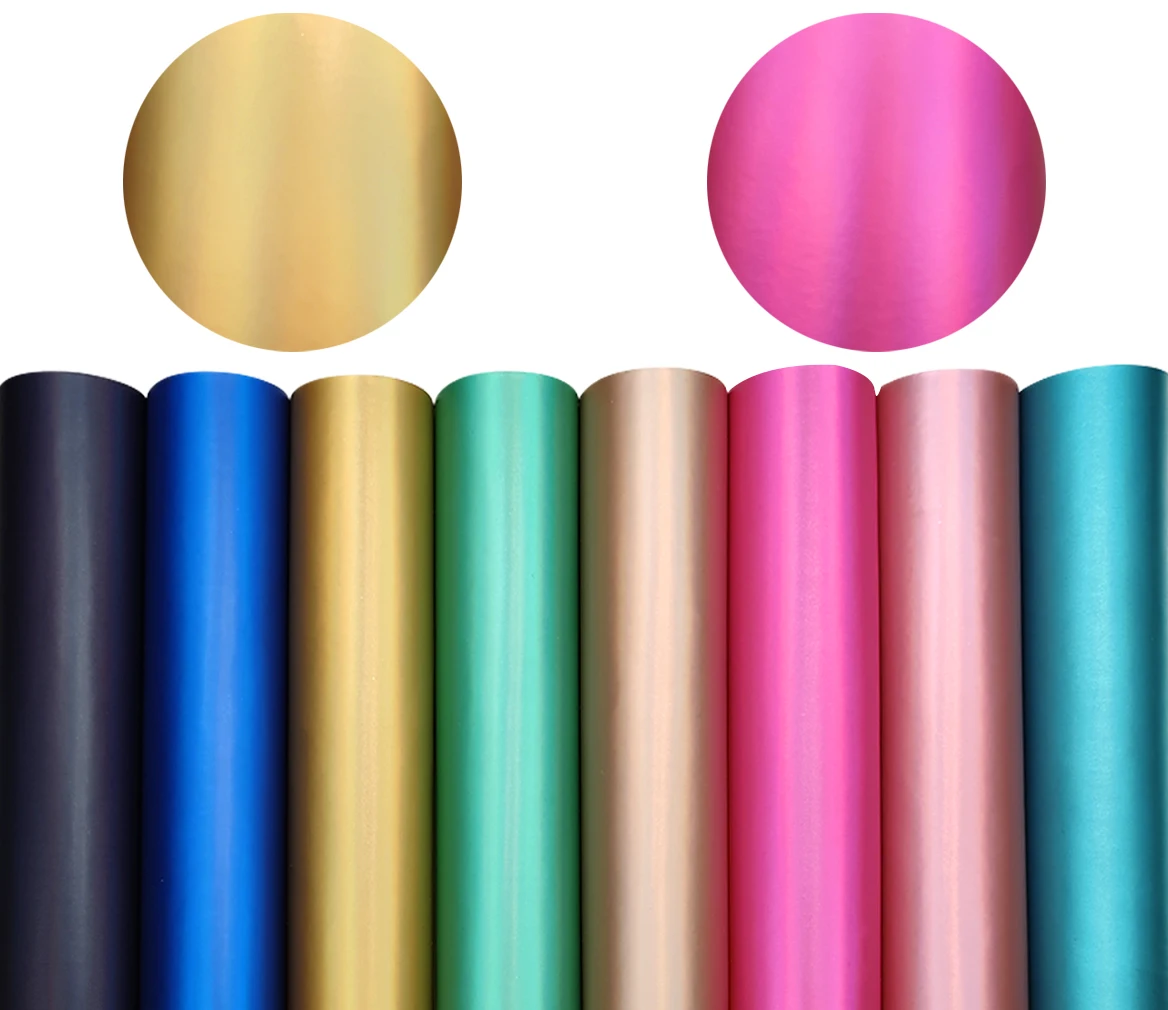 

Matte Holographic PU Faux Leather Sheets，Fabric for upholstery interior car DIY handbags packing bags sewing artistist materials