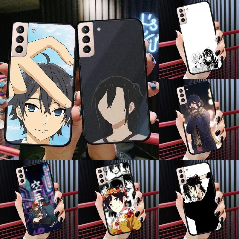 

Miyamura Izumi Horimiya Anime Fundas For Samsung Galaxy S20 FE S21 FE S22 Ultra Note 20 S10e S8 S9 S10 Note 10 Plus Case