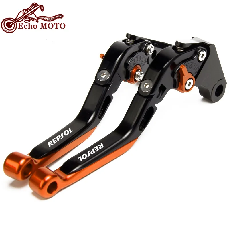 

Honda CBR600RR 2003-2021 CBR1000RR 2004-2019 RR Тормозной Рычаг Аксессуар Для Мотоцикла Выдвижной Складной Логотип REPSOL Алю...