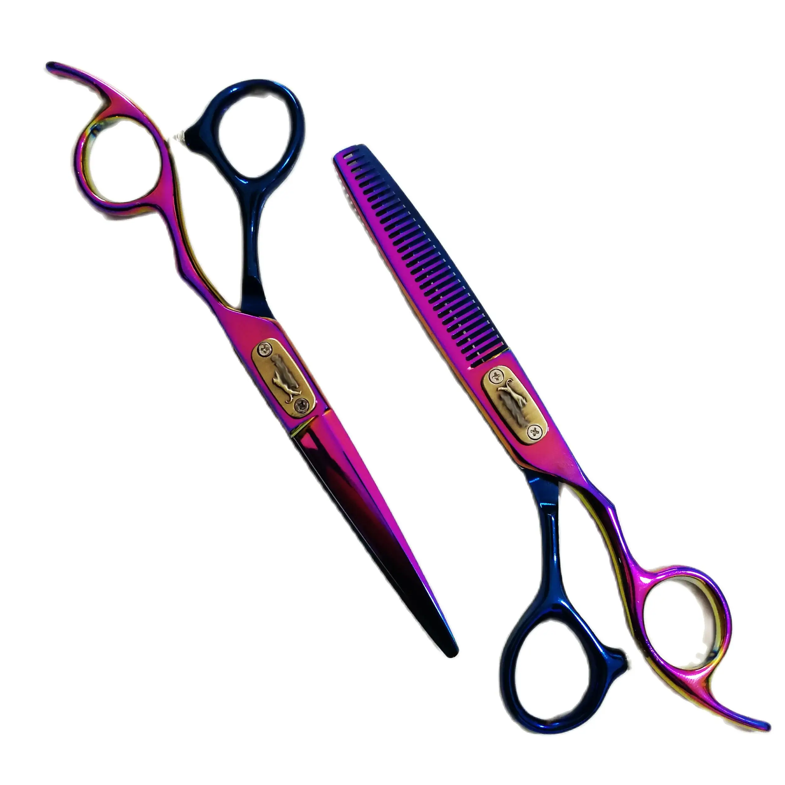 

SR-6CR-010 Hairdressing Scissors Hair Professional Thinning Shears Set Hair Cutting Scissors Barber Scissors 440C