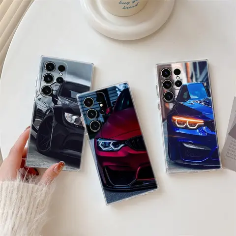 Мужской крутой бренд спортивного автомобиля S25Ultra чехол для Samsung Galaxy S25 S24 S23 Ultra S20 S21 FE S22 Plus A56 A55 A26 5G чехол для телефона