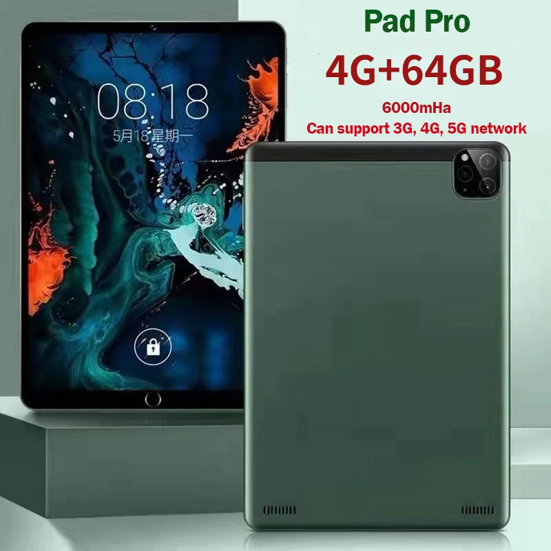 2023 Android 9.0 Tablet Pc 10.1 Inch 4G+64GB Tablet PC Ten Core WiFi Tablet PC  Arge Dual SIM Tablet 4G Call Phone Tablet