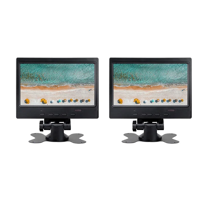 

7-дюймовый 1024X60 0IPS ЖК-монитор с углом обзора 178 градусов, HD-видеорегистратор заднего вида, автомобильный совместимый с HDMI AV