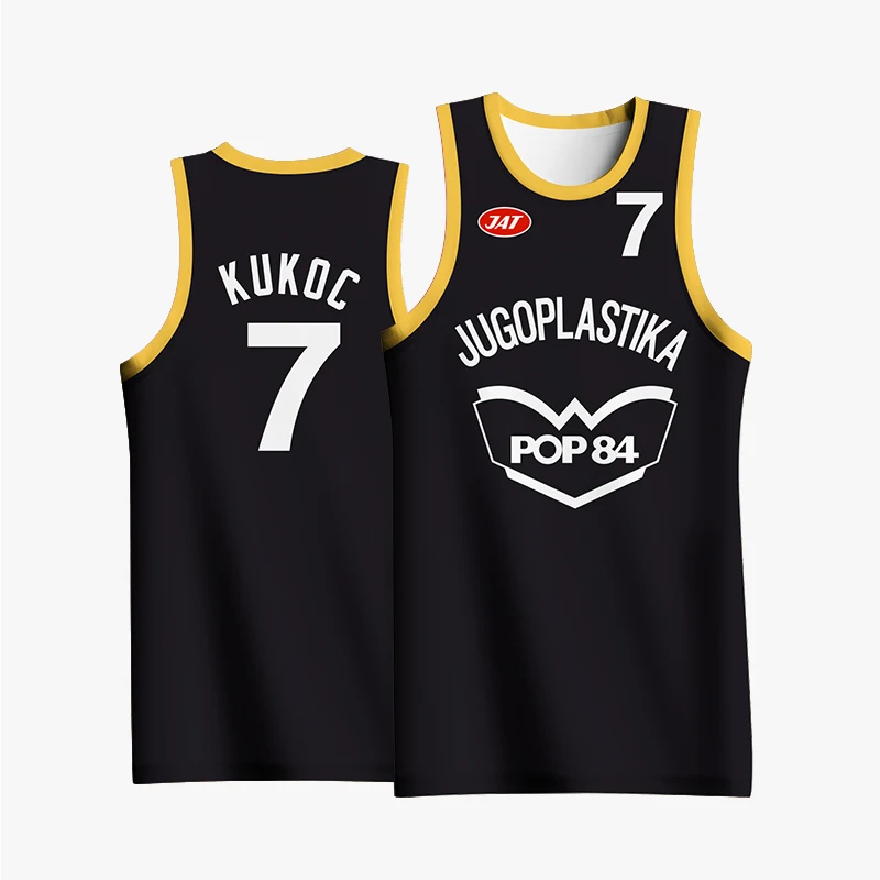 Vintage Basketball Jerseys For Men Full Sublimation Custom Team Club Name Number Logo Prints Tracksuits Training Sportswear Male
