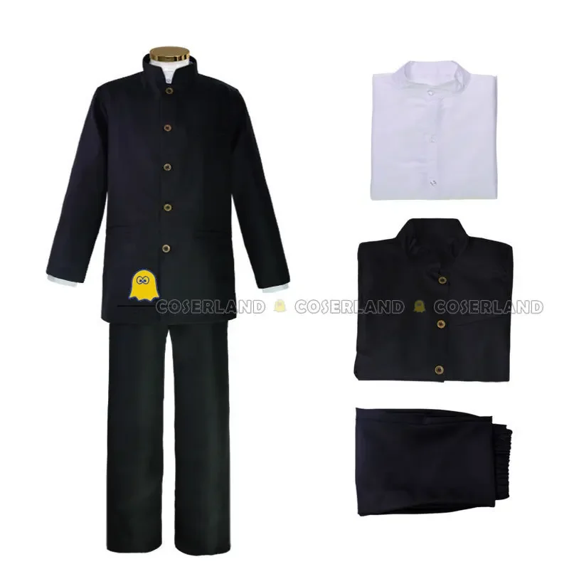 2025 New Anime Psycho 100 Kageyama Shigeo Mob Cosplay Costume Wig Black School Uniform Jacket Pants DK Outfit Halloween P AA