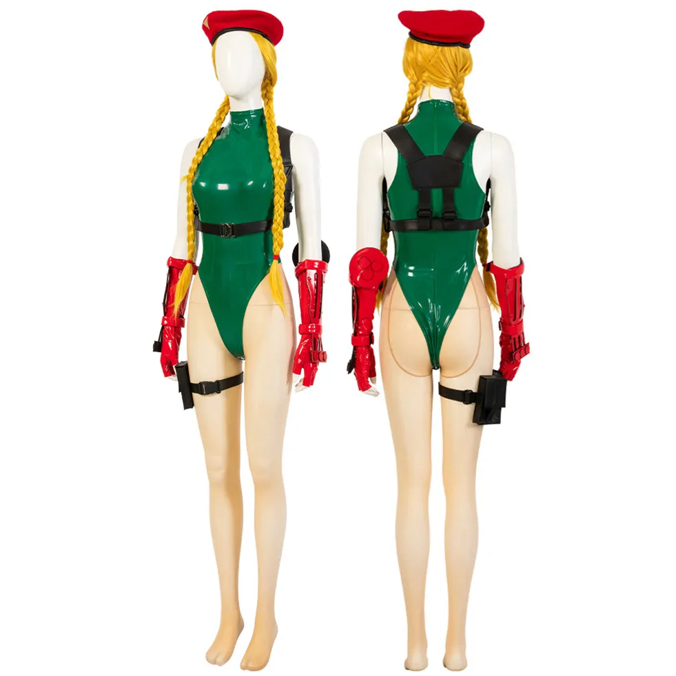 

Cammy White Cosplay Costume Adult Women Role Play Suits Halloween Carnival Disguise Party Costume