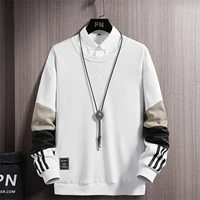 the new mens sweatshirts hip hop harajuku hoodie fashion streetwear mens hoodies crew neck long sleeve casual clothing pullover