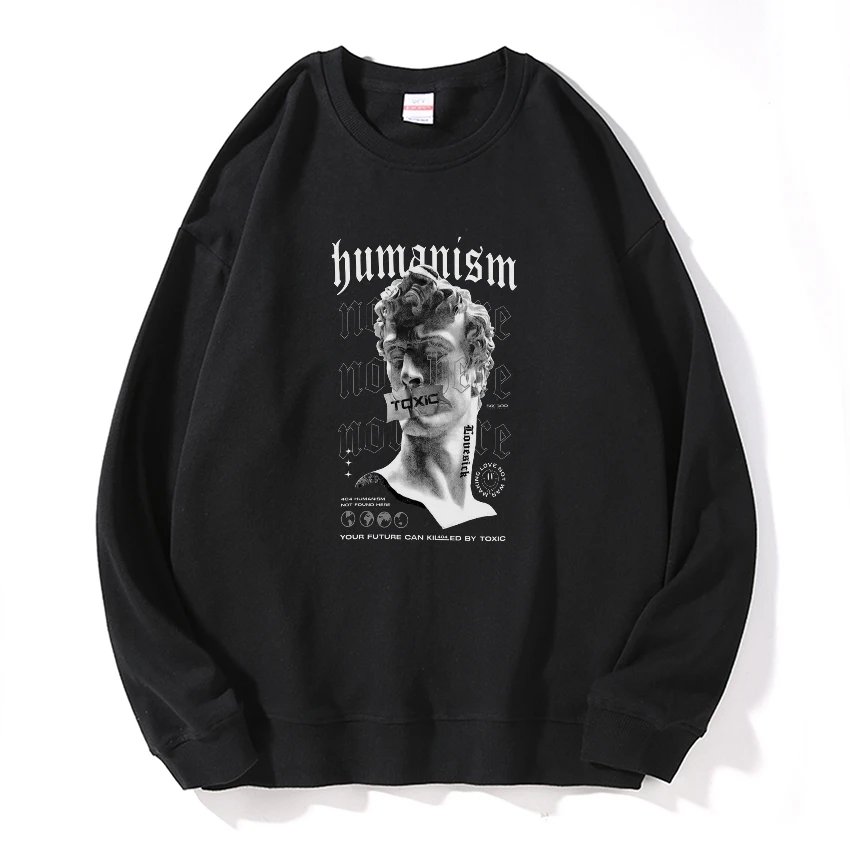 

Drop shipping Cotton big size david print unisex Sweatshirts funny loose men Sweatshirts drop sholder men hooded sweatshirts