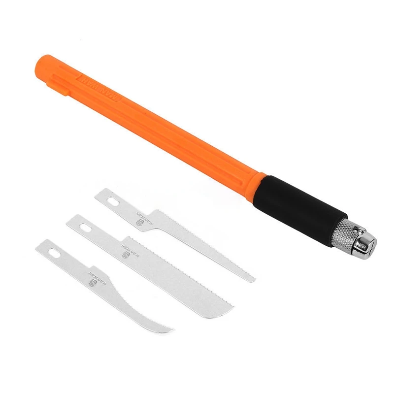 

Craft Saw With 4 Saw Blades Hand Tools MW-2146 Model Tools Mini Hand Saw Multifunctional For Woodworking Orange New Parts