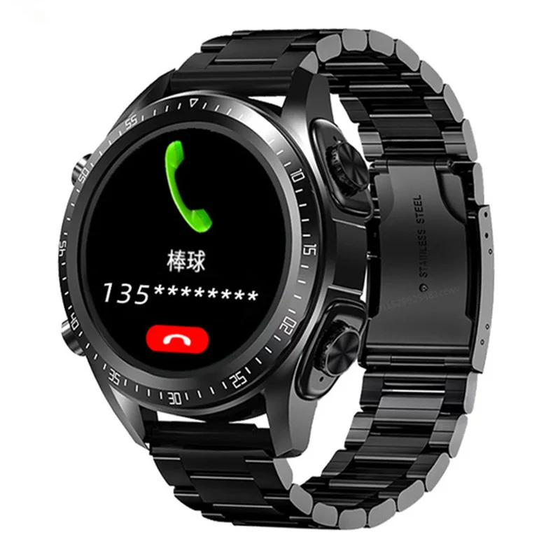 

2023 New JM03 Smart Watch Men Smartwatch Tws 2 In 1 HIFI Stereo Wireless Headset Combo Bluetooth Phone Call For Android IOS Sale