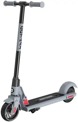 

GKS Series Electric Scooter for Ages 6-12, Max 4/6.25 Miles Range and 7.5 Mph Speed, 6" Solid Wheels UL2272 Certification,