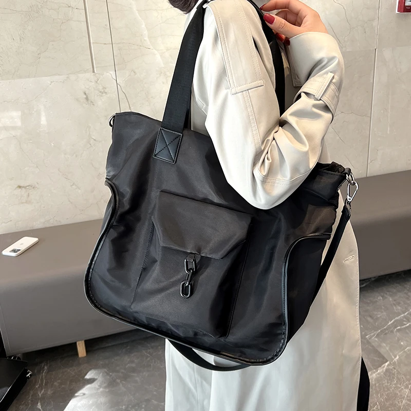 

Повседневная вместительная сумка, новинка осень-зима 2022, женская сумка-мессенджер, популярная Студенческая сумка-тоут, сумка для подмышек